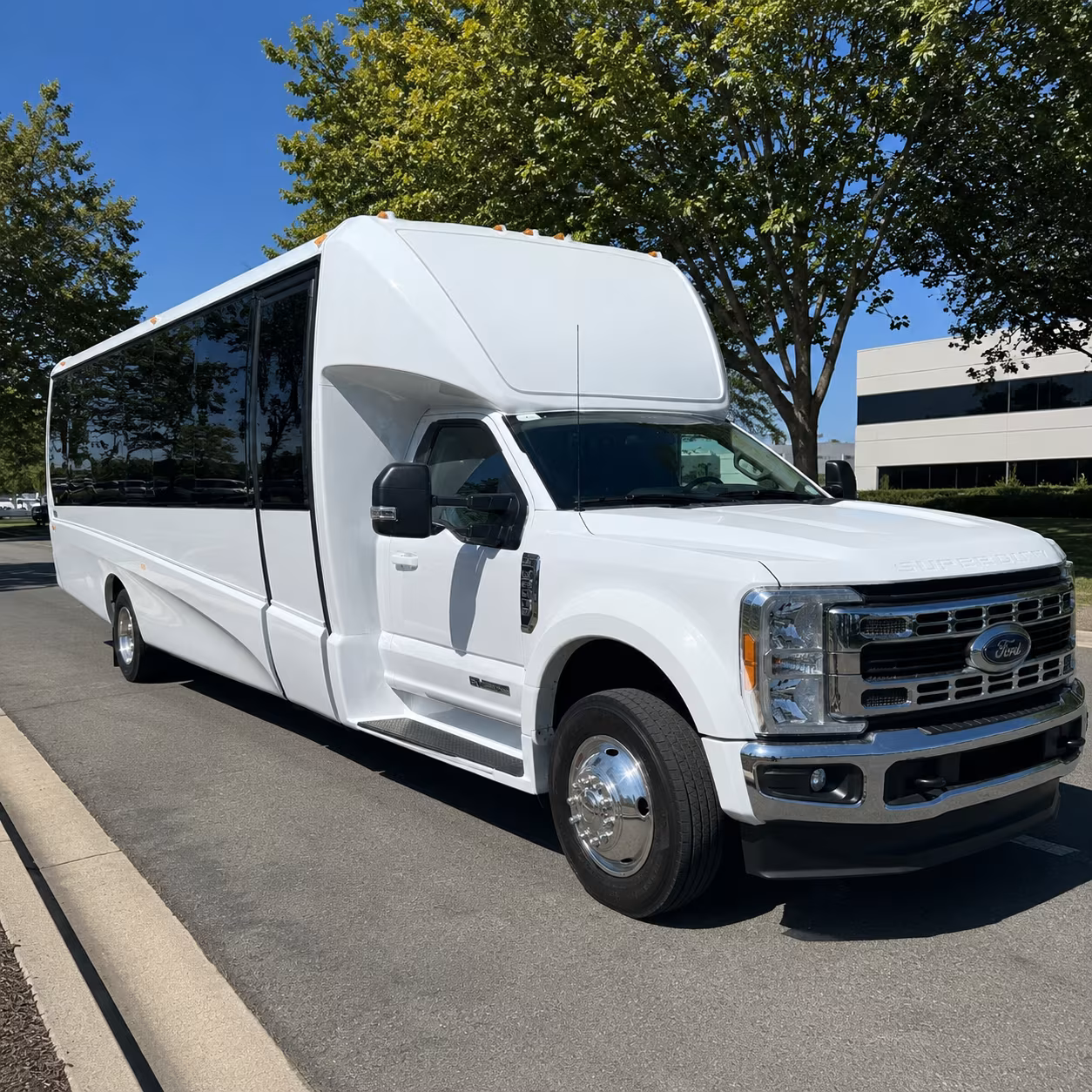 Honolulu Airport Shuttle & Transportation party bus interior