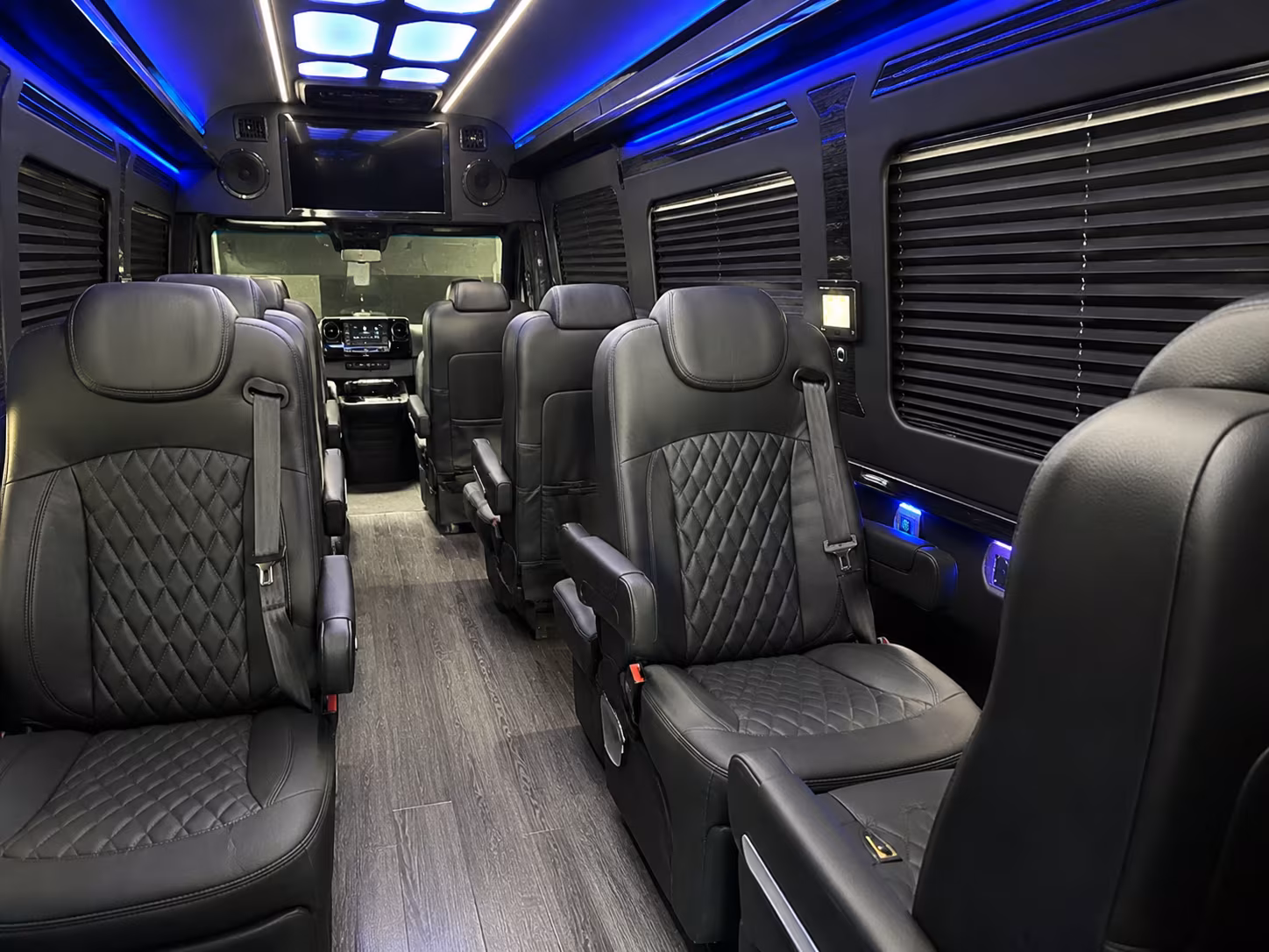 Honolulu Corporate Transportation party bus exterior