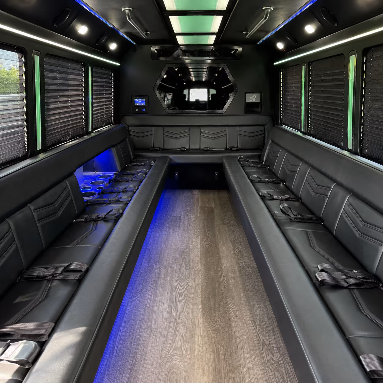 Honolulu Sporting Event Transportation party bus exterior