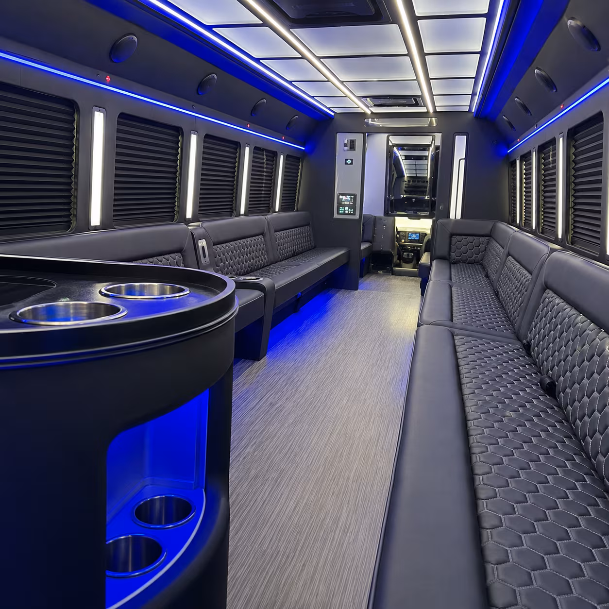 Honolulu Sporting Event Transportation party bus exterior